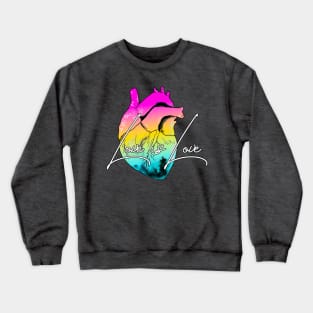 Love is Love Pansexual Crewneck Sweatshirt